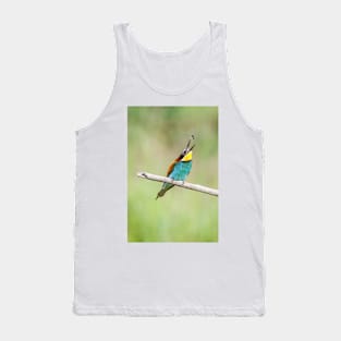 European bee-eater (Merops apiaster) Tank Top